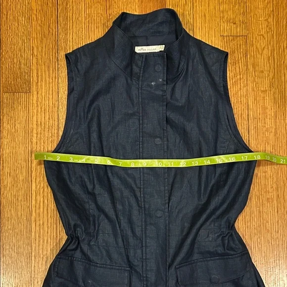 Peter Millar Women's Sleeveless Navy Jacket Size Small - Picture 11 of 13